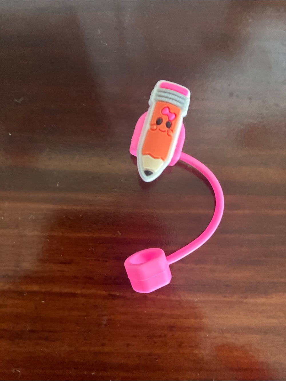 Pencil straw topper